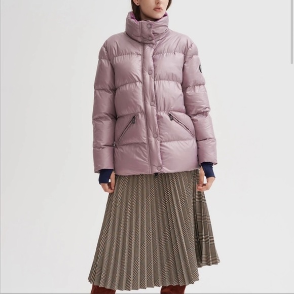NWT Women’s Small Noize Cruelty-free Winter Puffer Jacket In Rose  -22℉ Shield - Picture 5 of 12